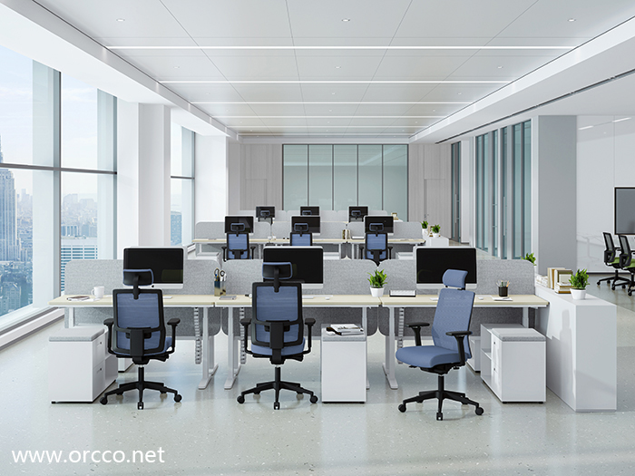 P039 Mesh Office Chair Modern Design home Office Seating Solution High Middle Back Swivel Ergonomic Fabric Mesh swivel Executive Ergonomic Office Chair (2).jpg